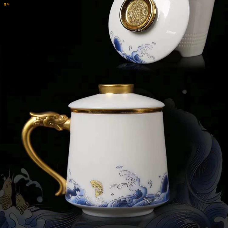 供应陶瓷礼品茶杯定制厂家