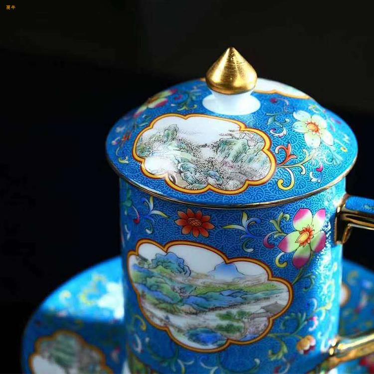供应礼品陶瓷茶杯厂家