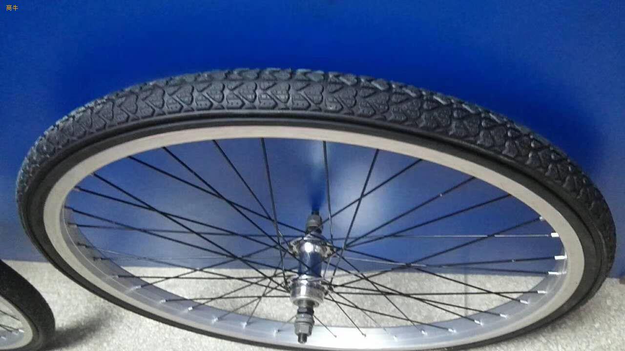 向尚环保24寸公共自行车免充气轮胎共享单车供应商