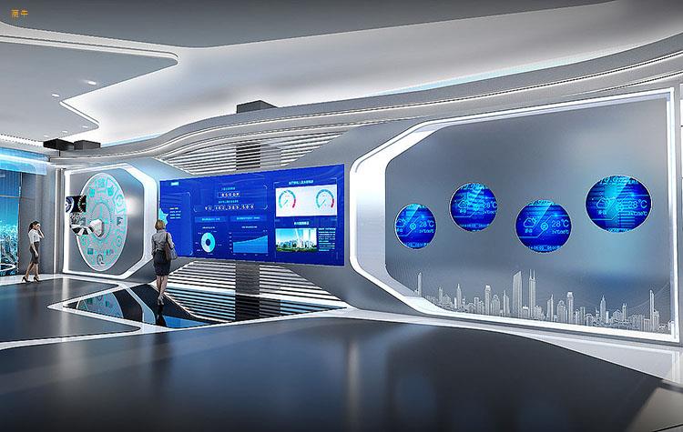 漯河科技展厅装修设计让顾客感受科技的力量