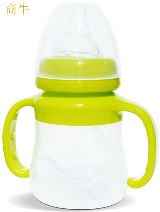 凯信硅橡胶制品供应食品级抗摔静音婴幼儿硅胶奶瓶