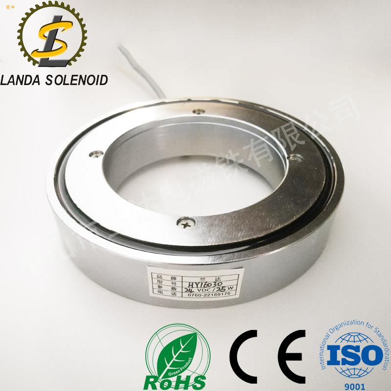 兰达定制生产环形吸盘电磁铁HY16030