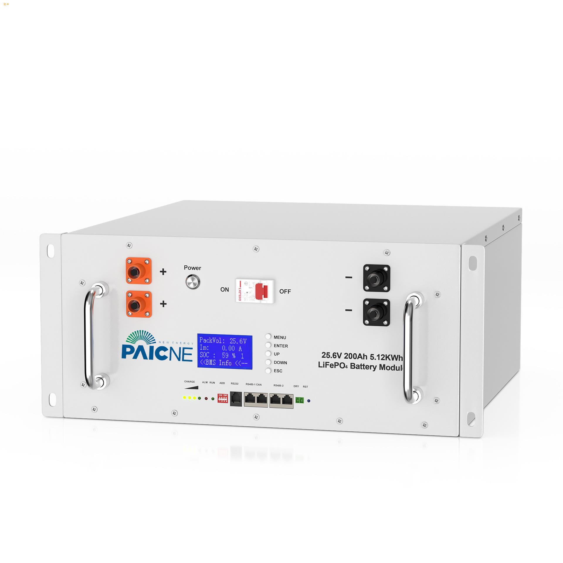48V50A机柜式锂电池组家庭储能通信基站磷酸铁锂电池