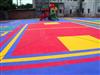 塑胶悬浮拼装地板篮球场专业可移动式篮球场地板材料厂家