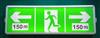 深圳立达隧道智能紧急避难标志牌避灾引导灯箱LED发光提示牌