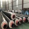 钢套钢保温钢管直埋蒸汽保温管热力管道生产过程