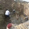地底下埋设管道非开挖式施工顶管拉管操作施工