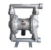 QBK气动隔膜泵铝合金不锈钢塑料高粘度带颗粒液体输送泵泥浆泵