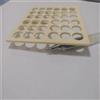 TJ科研压电陶瓷异形件激光加工氮化硅陶瓷盲孔盲槽定制