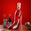 河间华企生产高档玻璃酒瓶高跟鞋酒瓶艺术泡酒瓶
